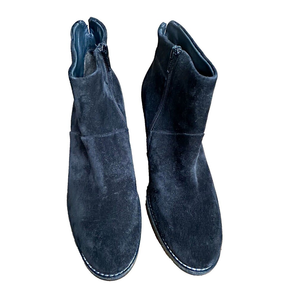 Paul Green SUPER SOFT Ankle boot lambskin lining Round Toe Comfort Zip US 9